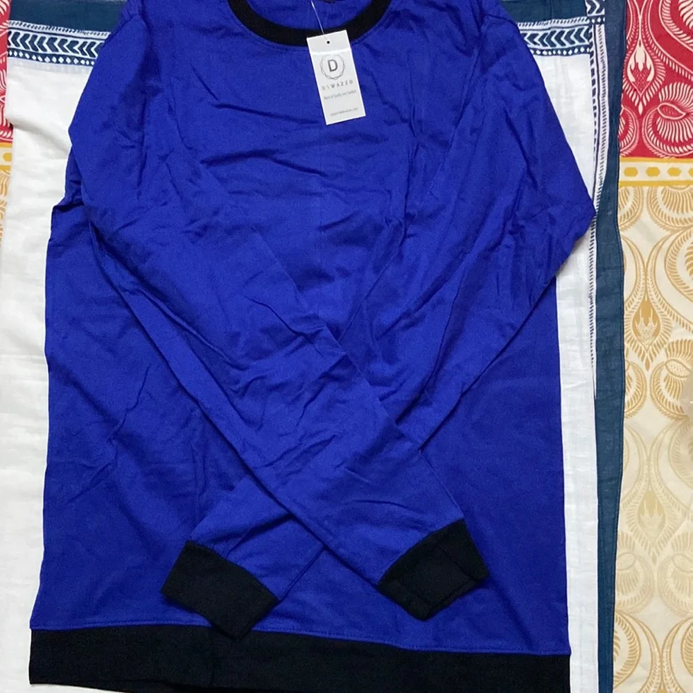 Diwazzo T shirt XL size Navy Blue - Picture 2 of 6